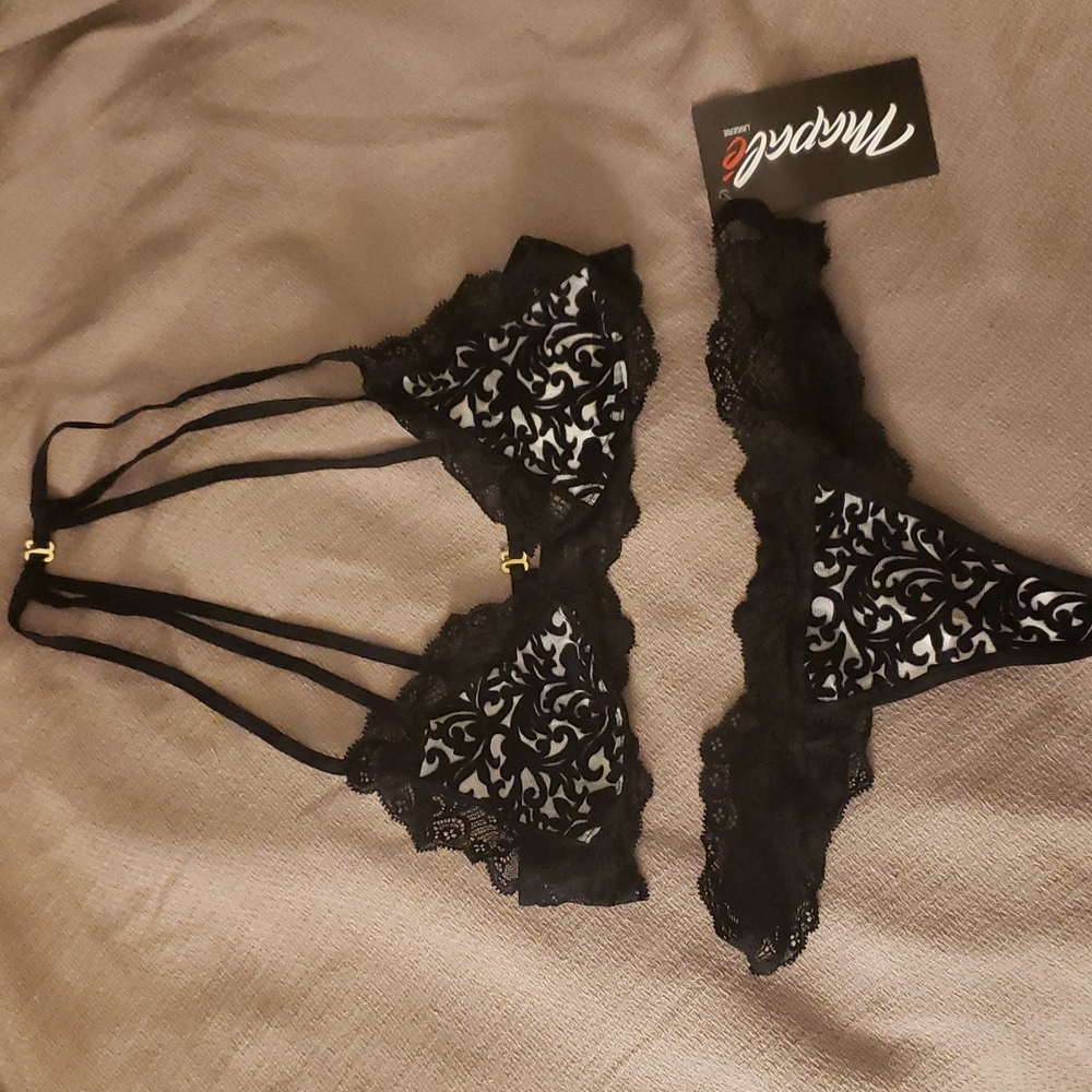 Black and white 2pc set